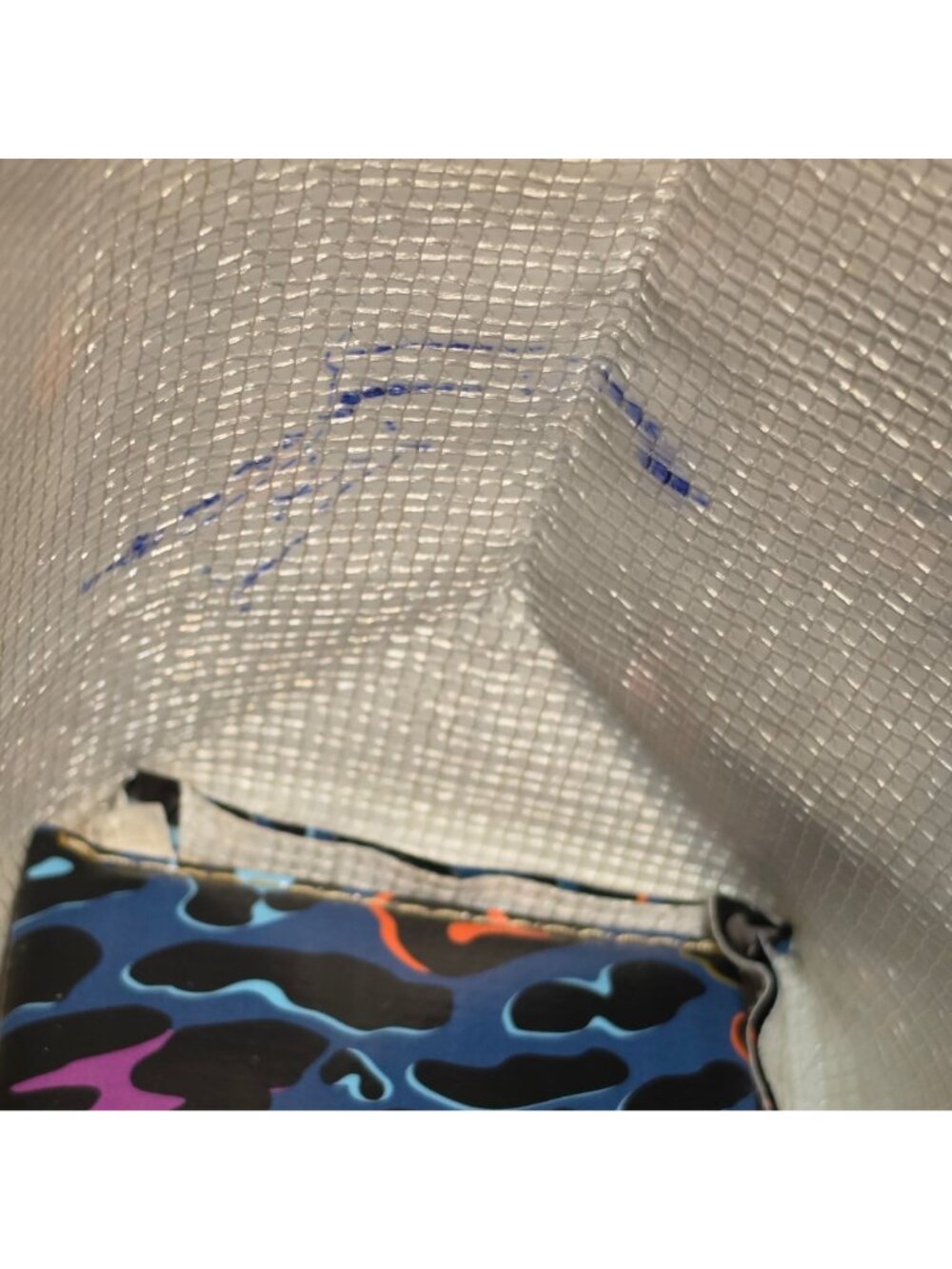 Consuela Danni Mini Bag Grab N Go Tote Blue Multicolor Leopard Print Bag  READ - Picture 11 of 16